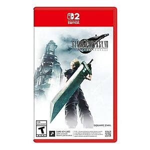 Final Fantasy VII Remake Integrated Nintendo Switch 2 (Standard) for $24.90