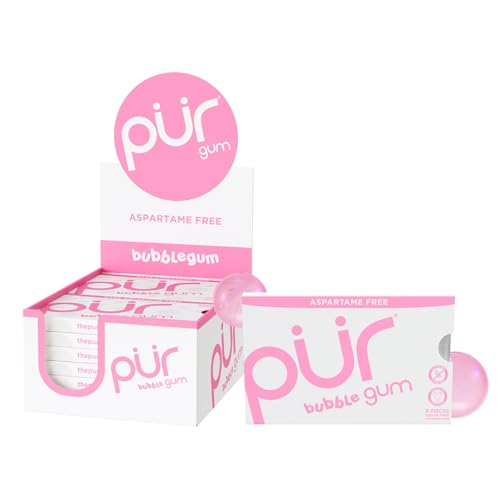 PUR Bubblegum Xylitol Gum 108-Count for $6.65 (-54%)