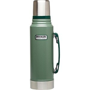 Stanley Classic 1.1-Quart Vacuum Bottle with Handle for $23