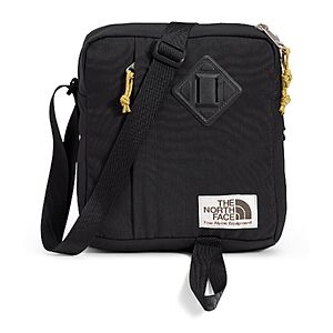 The North Face Berkeley Crossbody Bag Black/Mineral Gold for $24.75