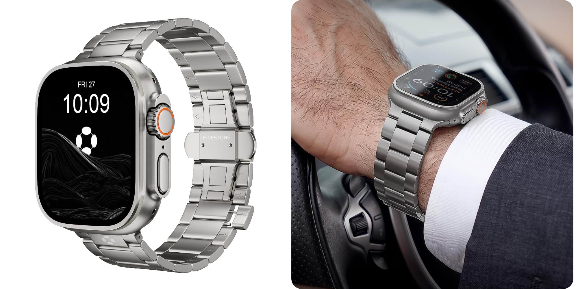 Grade 5 Titanium Apple Watch Band for $70 (-12%)