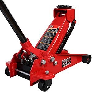 3-Ton Big Red Heavy Duty Hydraulic Floor Jack for $79.80