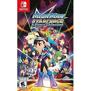 Mega Man Star Force Legacy Collection Nintendo Switch for $25
