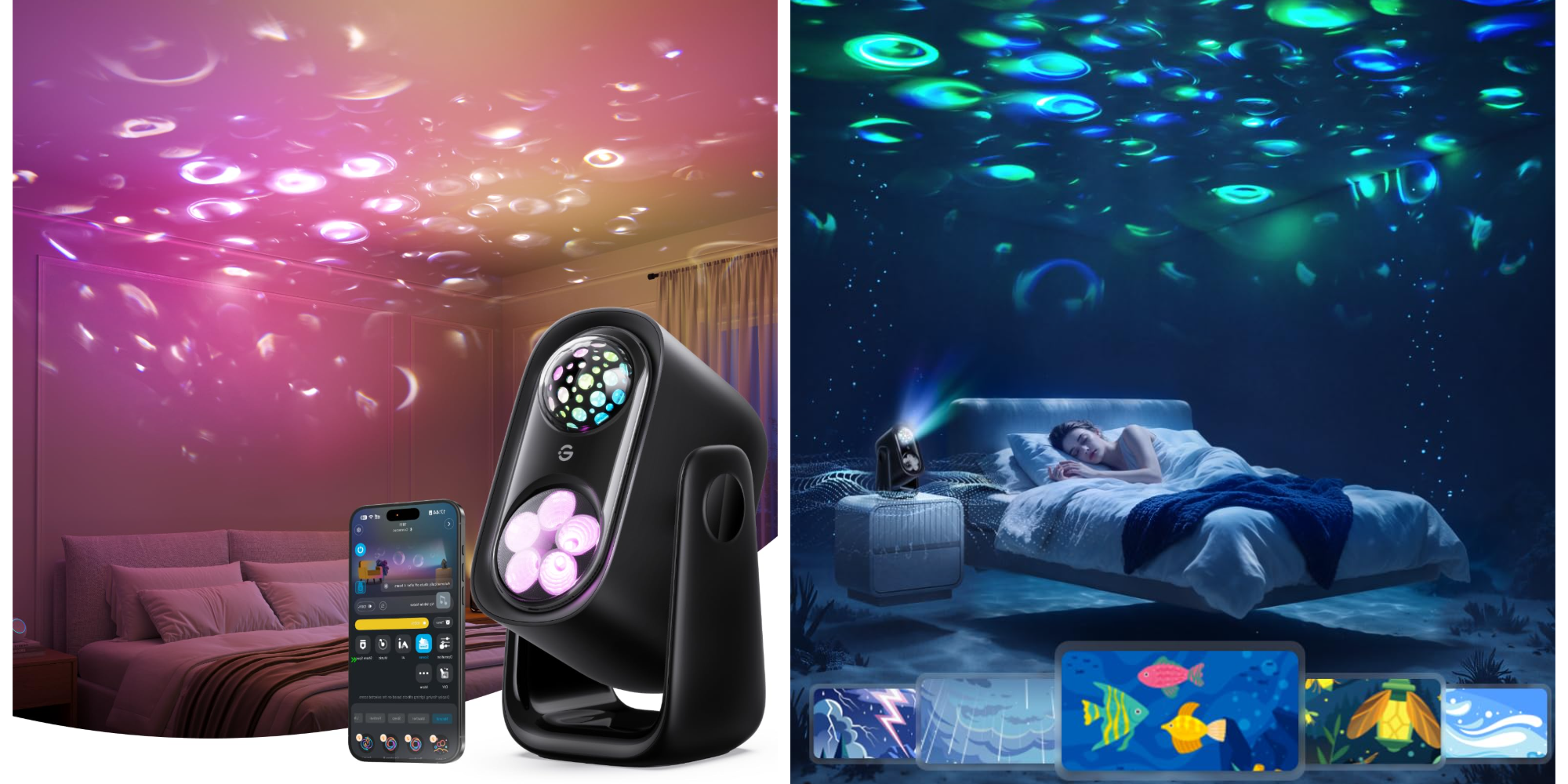 Govee Matter Bubble Projector Light for $75 (-17%)