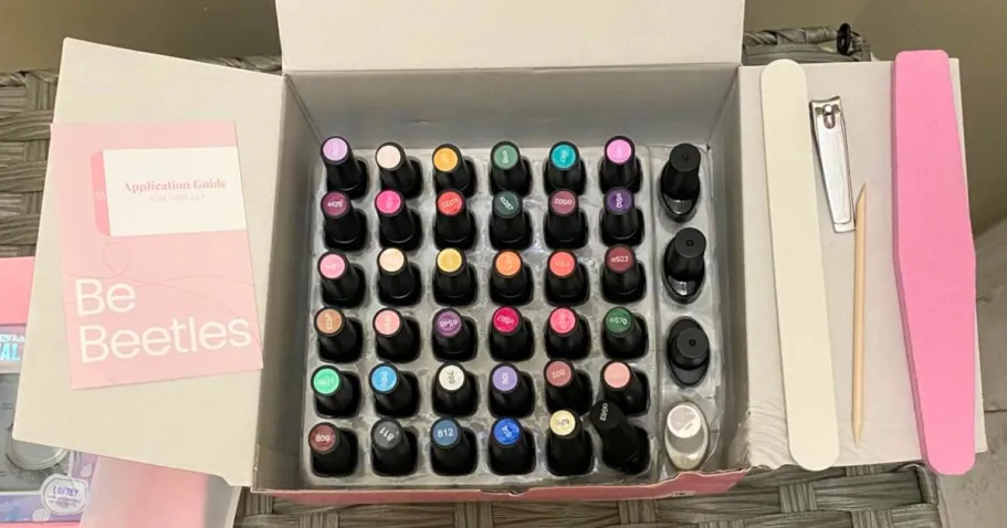 Beetles Gel Nail Polish Set – 36 Colors for $18.00 (-10%)