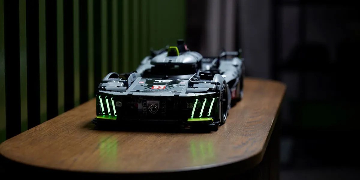 LEGO Peugeot 9X8 24H Le Mans Hybrid Hypercar for $172