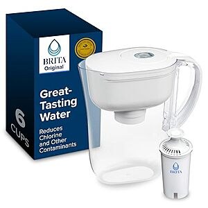 Brita 6-Cup Water Filter Pitcher with Standard Filter for $13.55