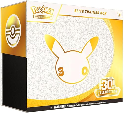 Pokémon TCG 30th Anniversary Celebration Elite Trainer Box for $59.99 (-60%)