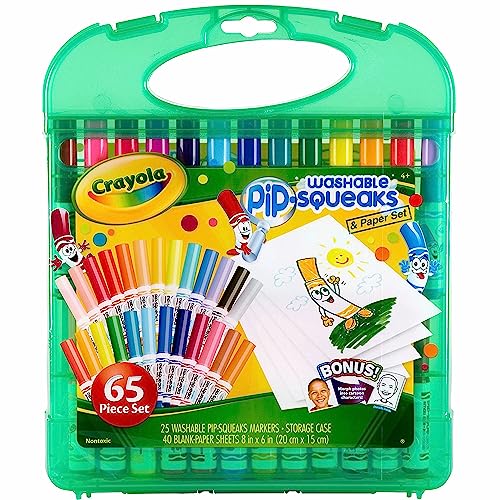 Crayola Pip-Squeaks 65 Piece Washable Marker Set for $8.92 (-40%)