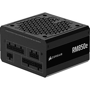 Corsair RM850e 850W PSU ATX 3.1 PCIe 5.1 Ready for $73
